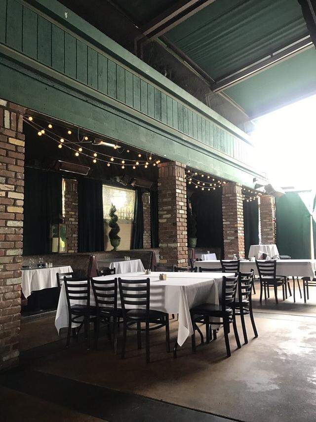 The Lime Lite’s patio area.